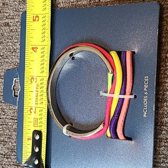 BUNDLE:  MIXIT BRAND WOMENS HAIR TIE BRACELET BUNDLE OF 3 - Picture 7 of 7